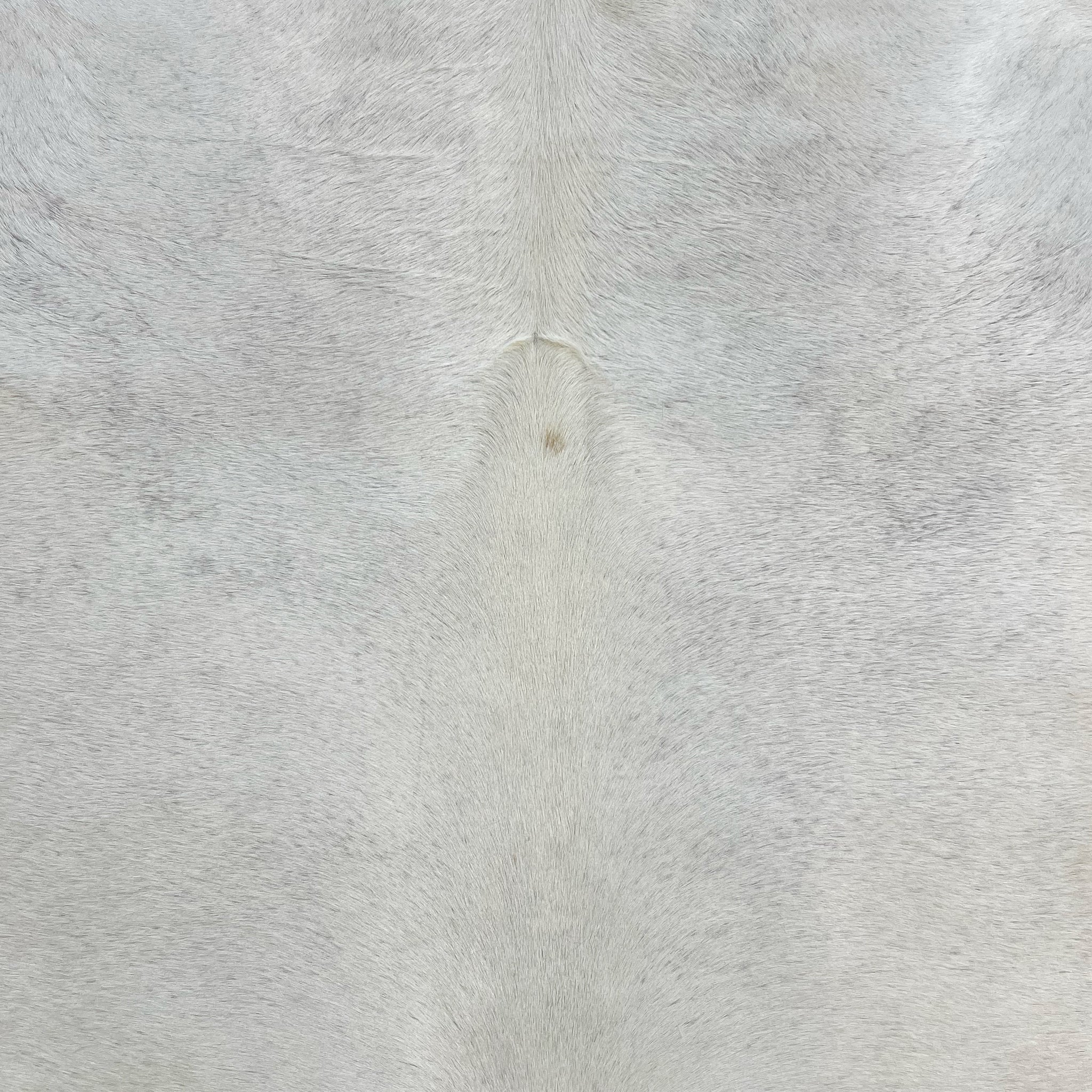 Brazilian Cowhide Rug, Ivory, No. 4