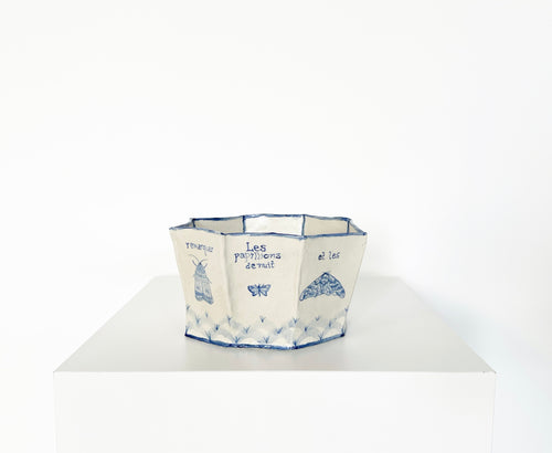 The Moths and Hungry Bees Converge Unnoticed Bowl