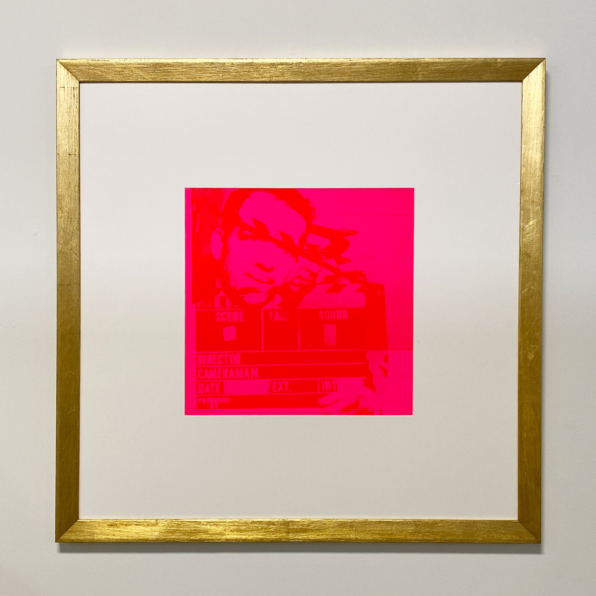Untitled (one work from Flash - November 22, 1963 portfolio), Framed