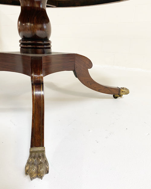 George III Oval Rosewood Dining Table