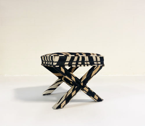 X Bench in Zebra Hide - FORSYTH