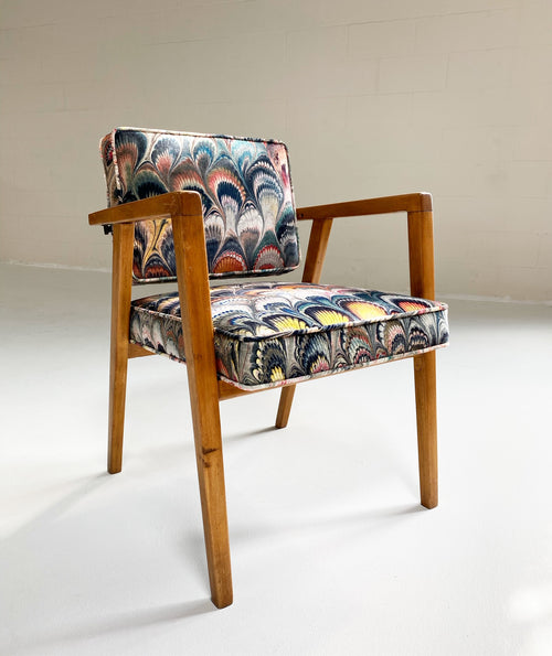 Model 48 Chair in Beata Heuman Velvet