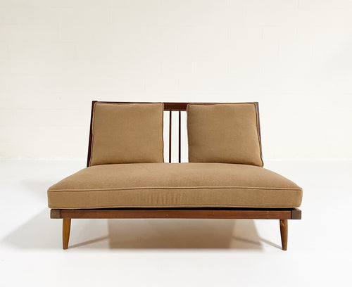 Settee with Loro Piana Cashmere Cushions