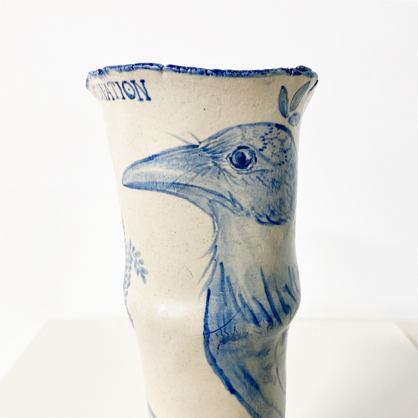 Corvus Corax Coronation Vase
