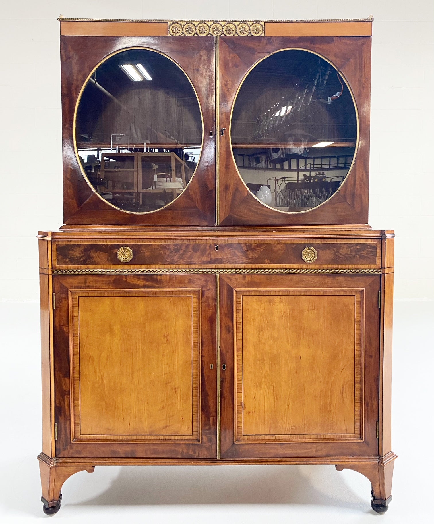 c. 1785 George III Ladies Writing Cabinet