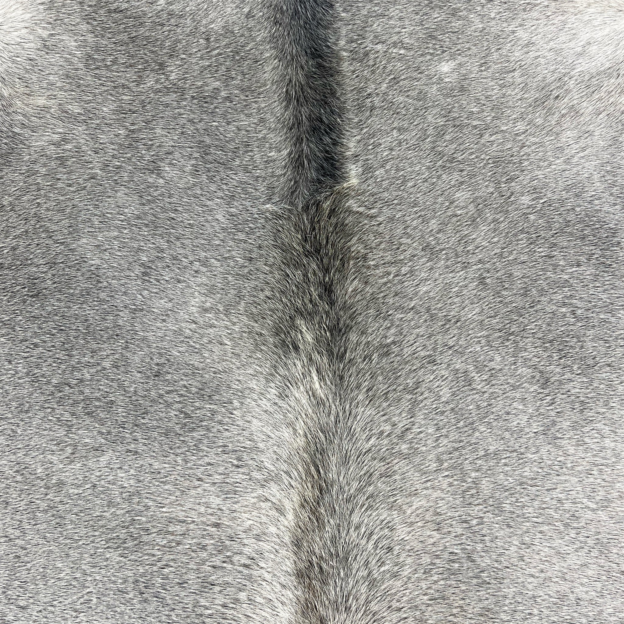 Brazilian Cowhide Rug, Salt and Pepper, No. 7