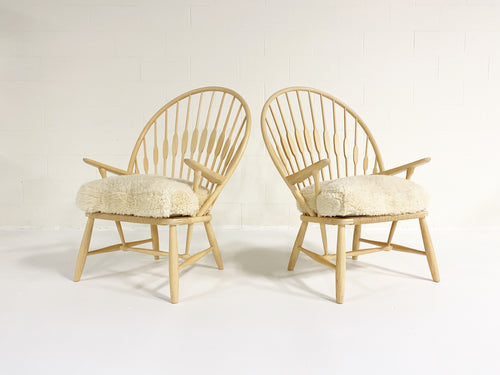 Peacock Lounge Chairs, pair - FORSYTH