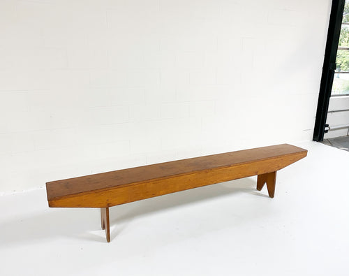 8 Foot Long Primitive Farmhouse Bench
