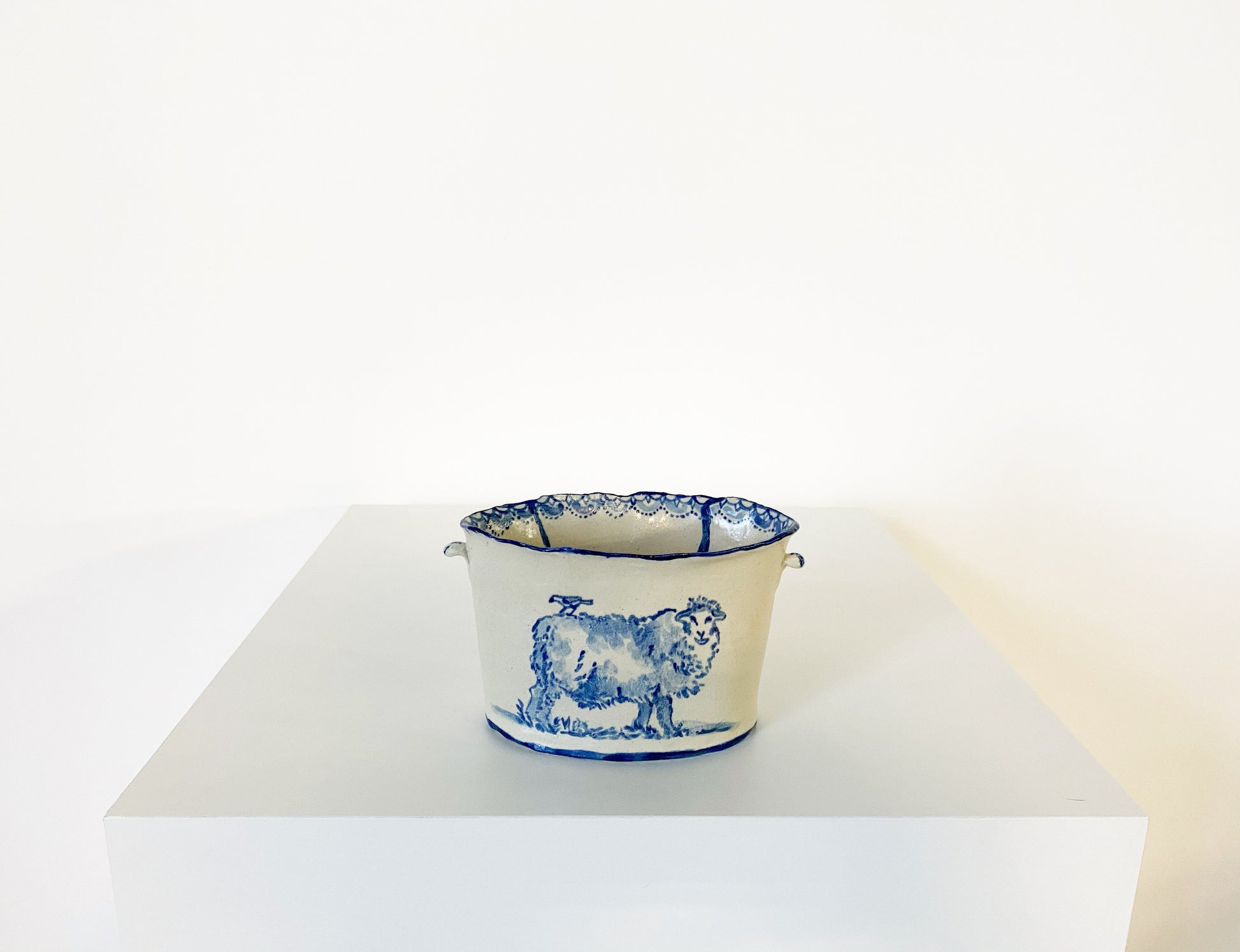 Sheep Vase. - FORSYTH