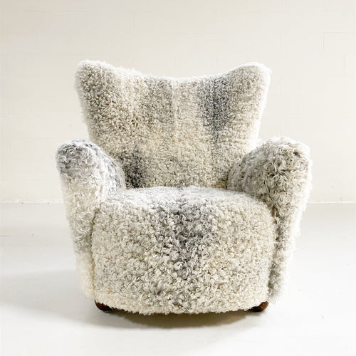 Lounge Chair in Gotland Sheepskin