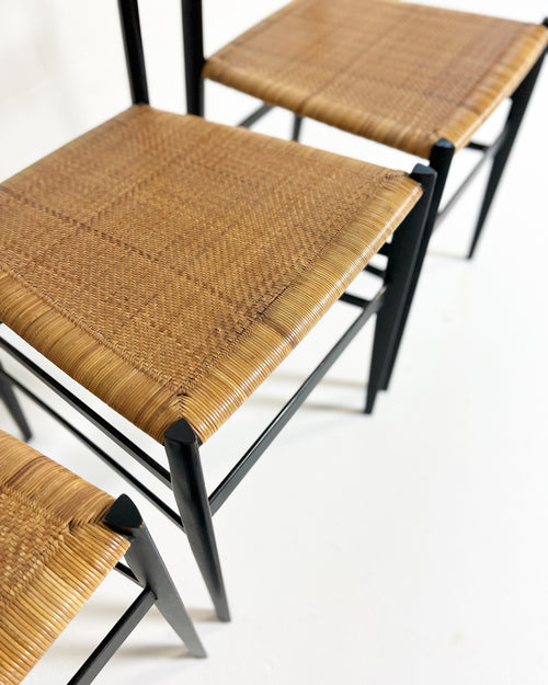 Superleggera Dining Chairs, Pair