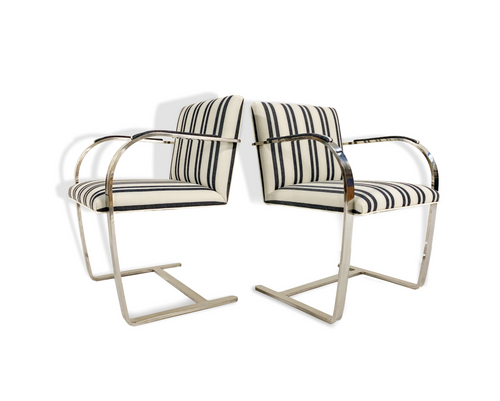 Ludwig Mies van der Rohe Brno Chairs, pair - FORSYTH