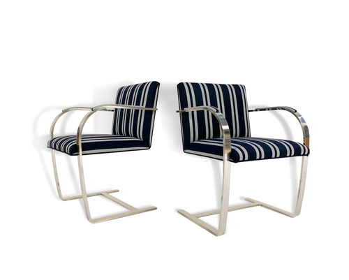 Ludwig Mies van der Rohe Brno Chairs, pair - FORSYTH