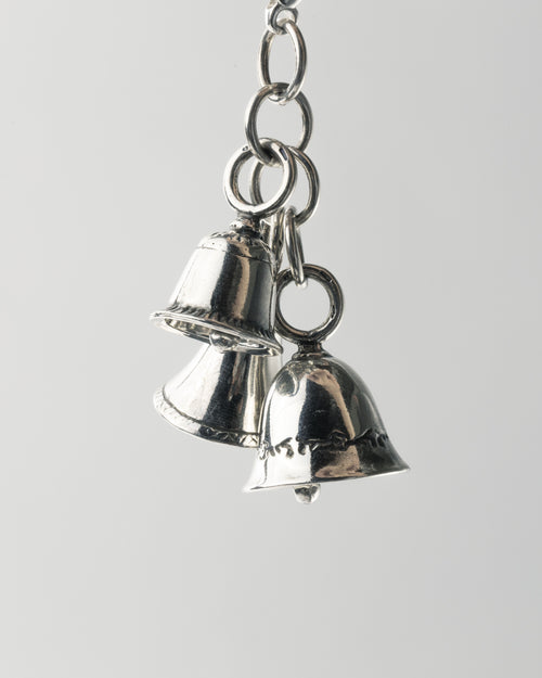 Three Bell Charm Keychain