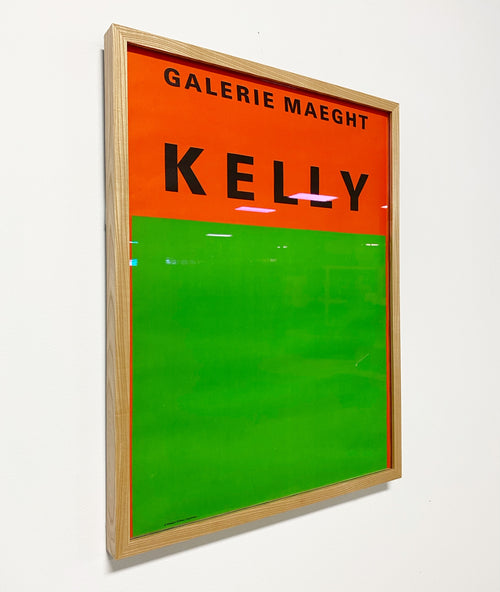 Ellsworth Kelly Framed Exhibition Poster