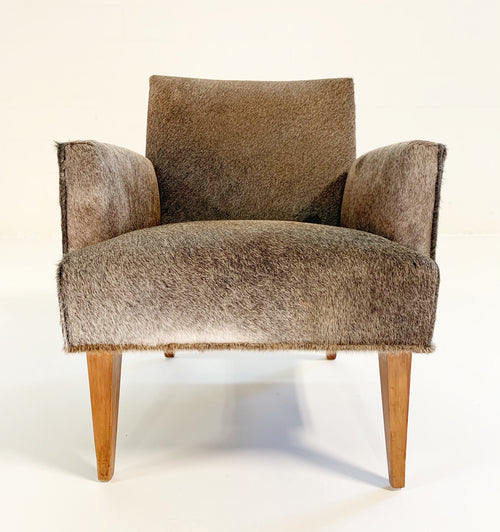 Armchair in Brazilian Cowhide - FORSYTH