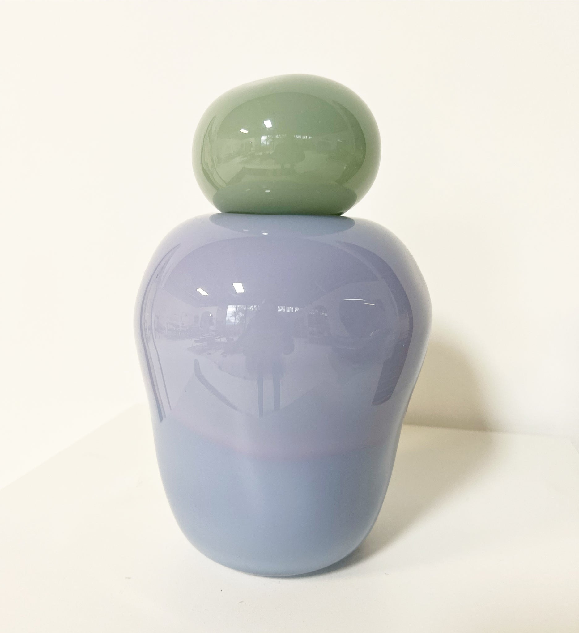 Bon Bon Medi Vase - Mint and Violet