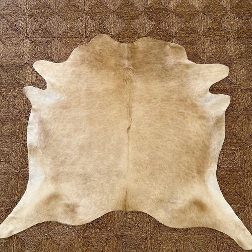 Brazilian Cowhide Rug, Palomino, No. 5