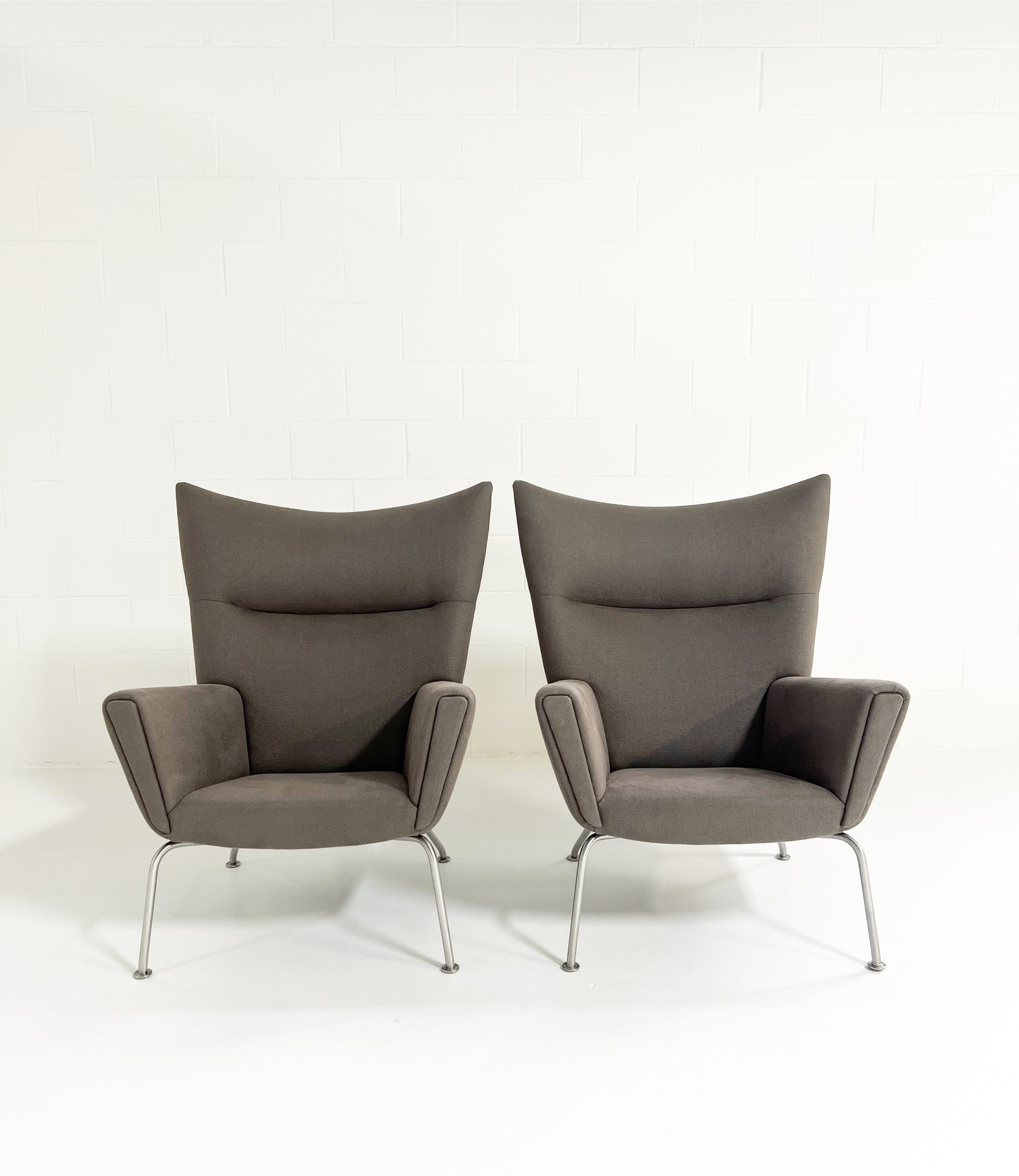 Model CH445 Wing Chairs, Pair