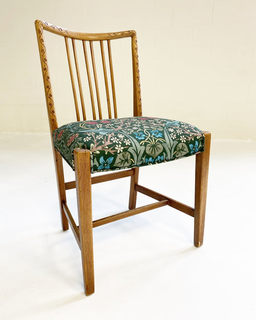Dining Chairs in William Morris Blackthorn, Pair - FORSYTH