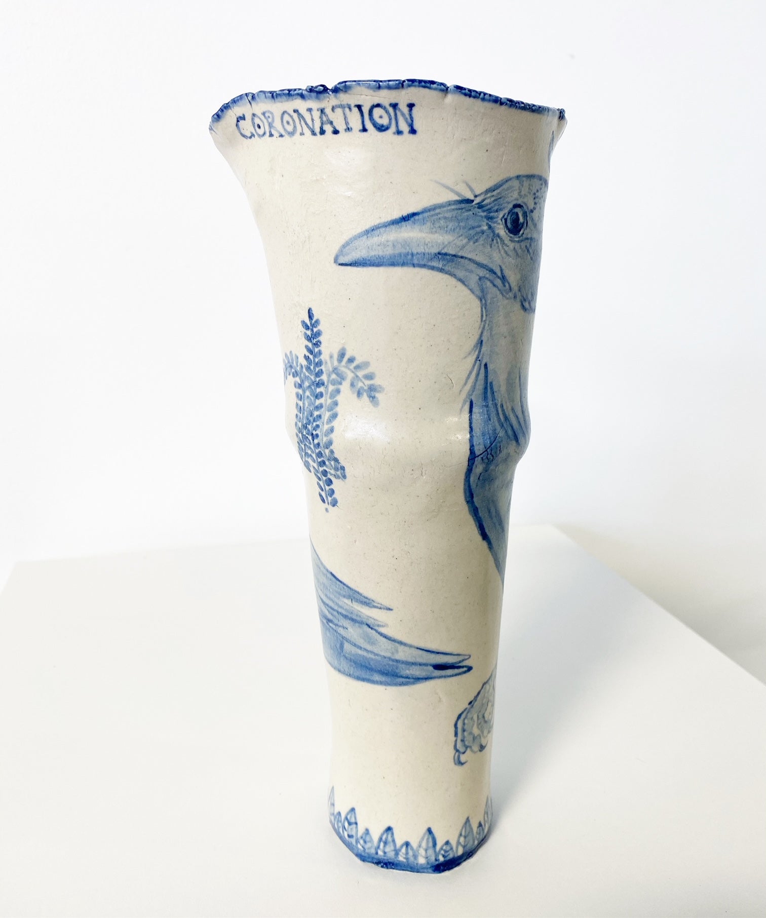 Corvus Corax Coronation Vase