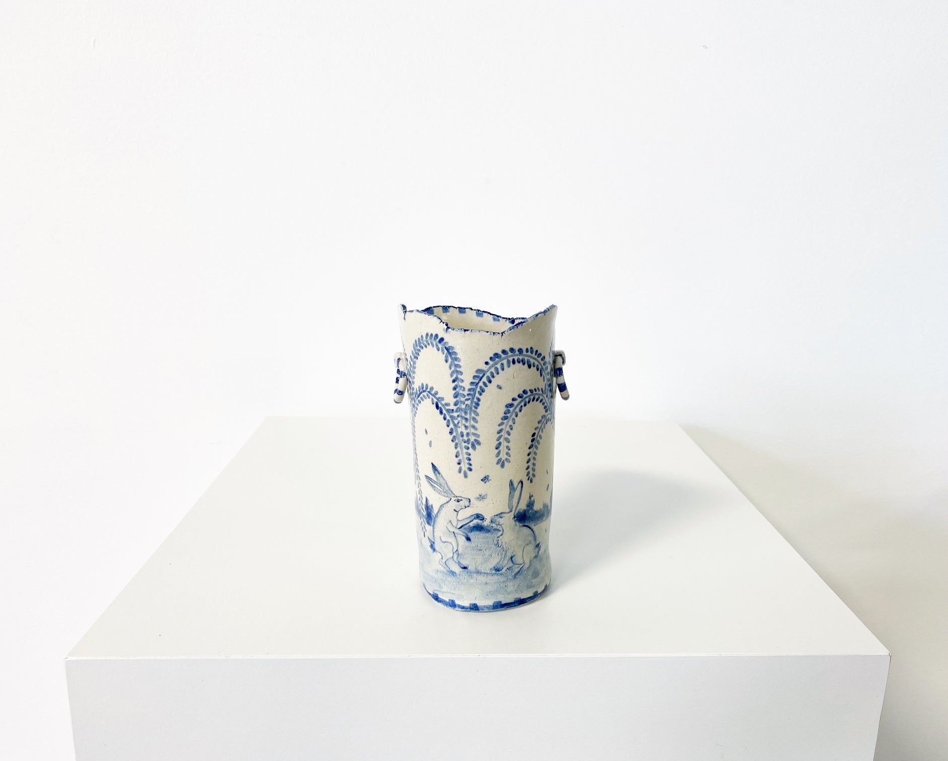 Boxing Butterflies Vase