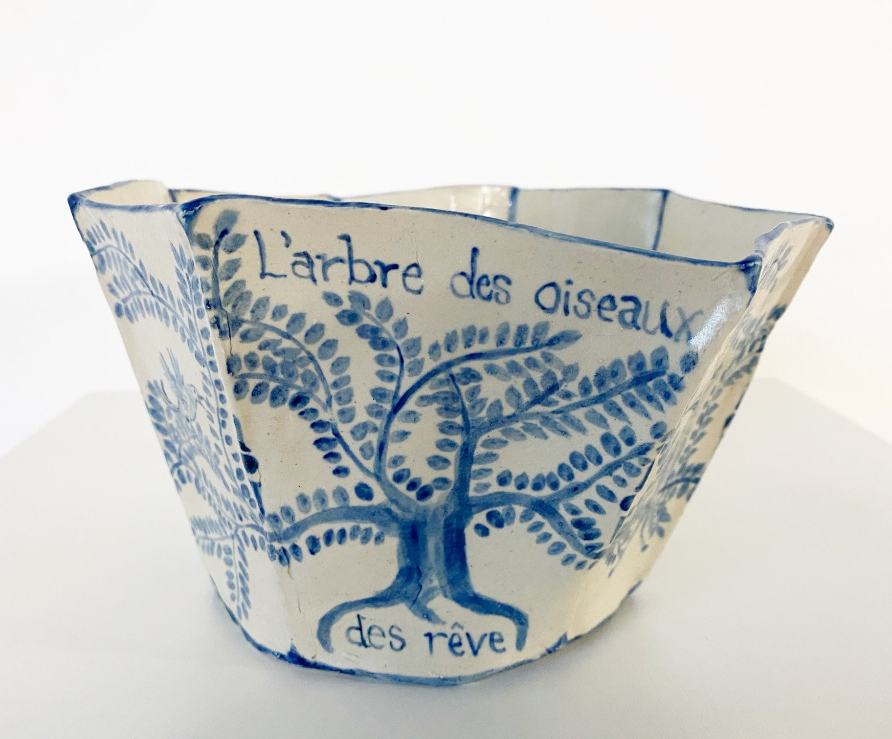 The Tree of Dream Birds Bowl. - FORSYTH