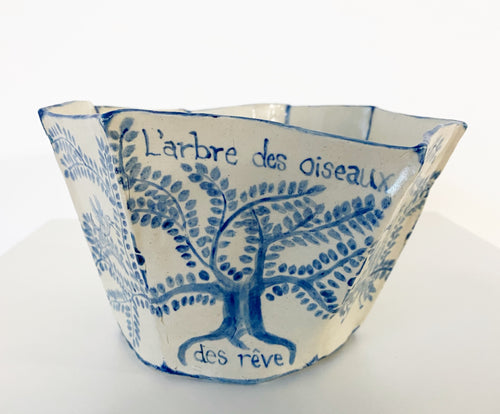 The Tree of Dream Birds Bowl. - FORSYTH