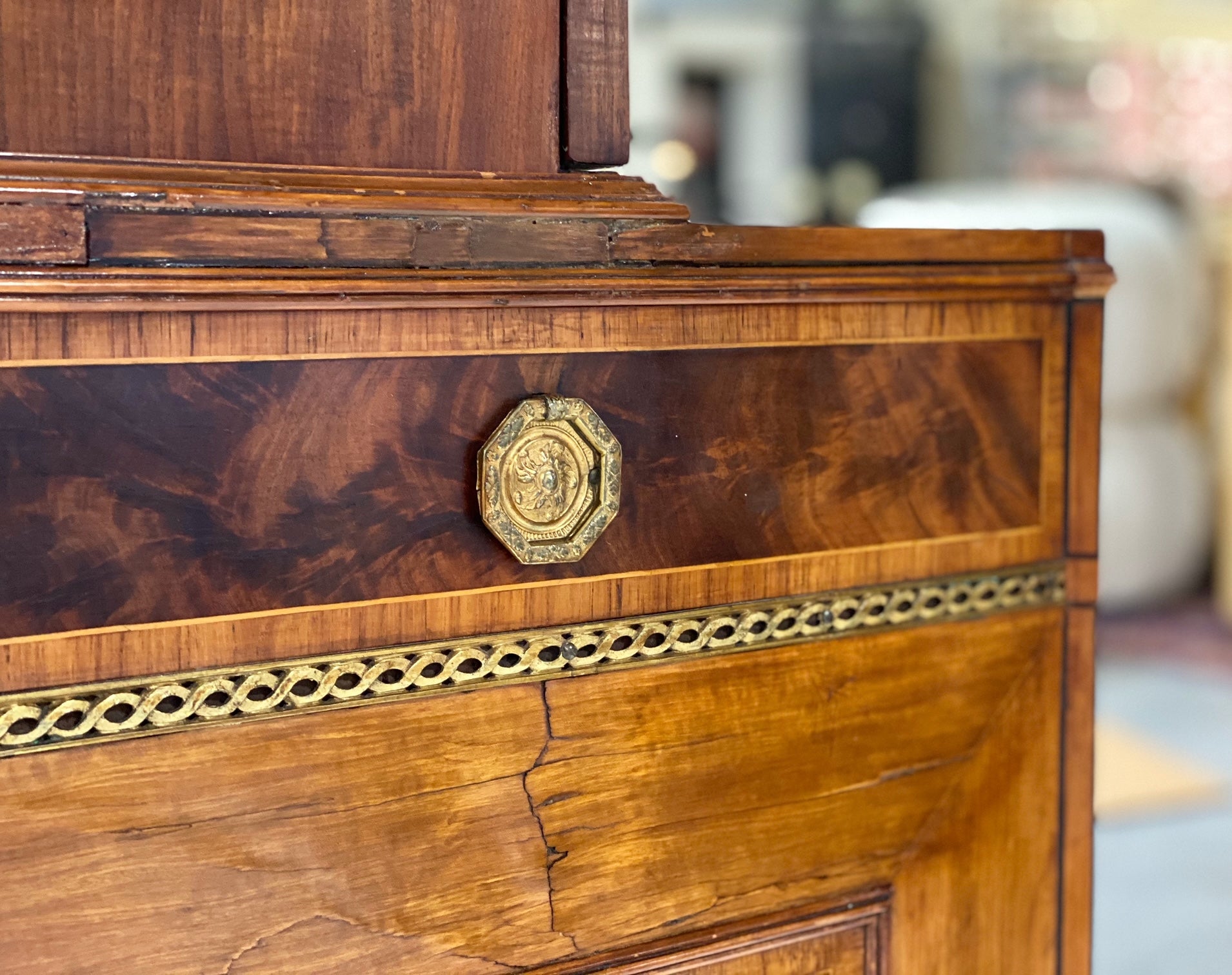 c. 1785 George III Ladies Writing Cabinet