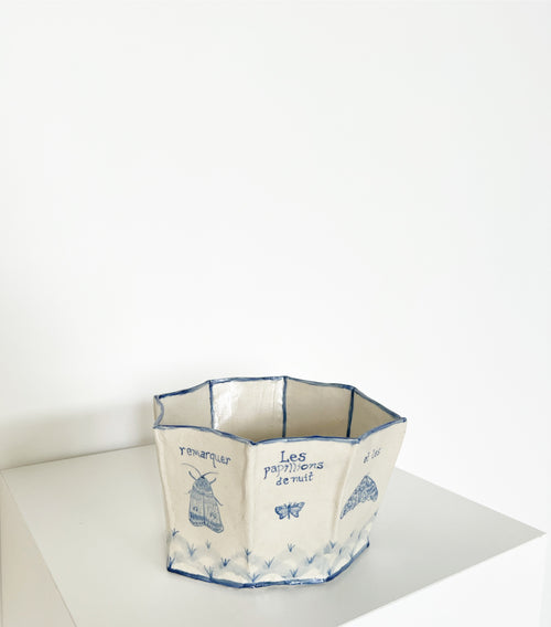 The Moths and Hungry Bees Converge Unnoticed Bowl