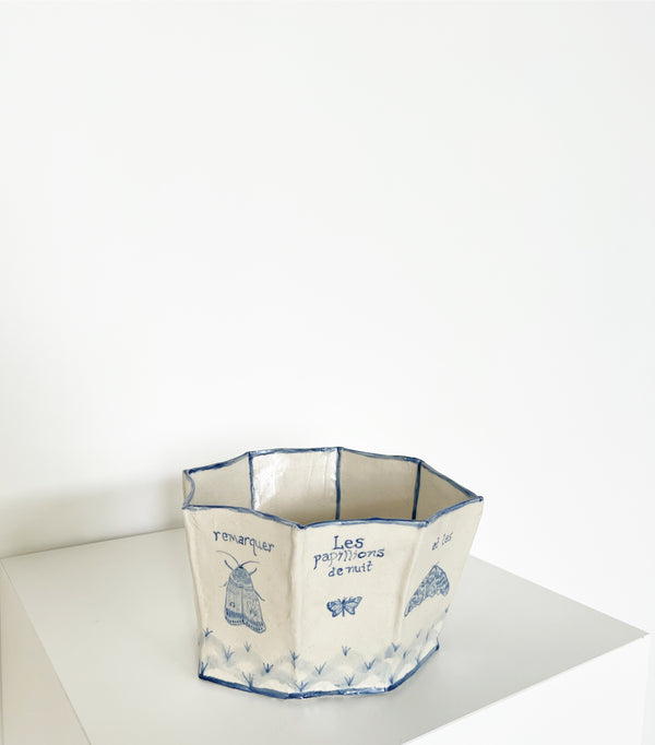 The Moths and Hungry Bees Converge Unnoticed Bowl