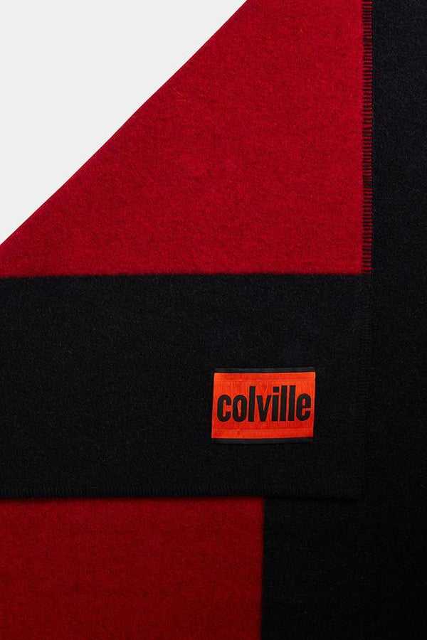 Stripe Wool Blanket - Black