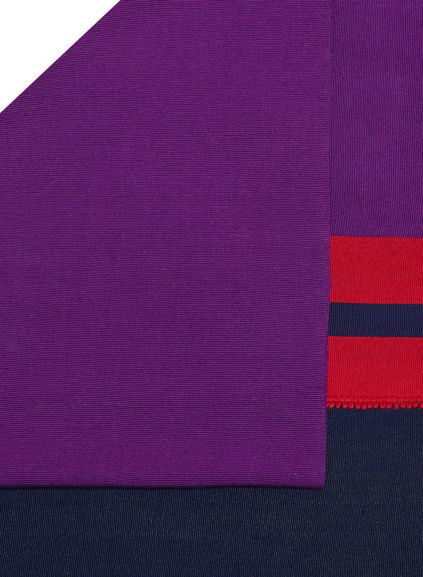 Cristobal Throw - Purple and Mustard