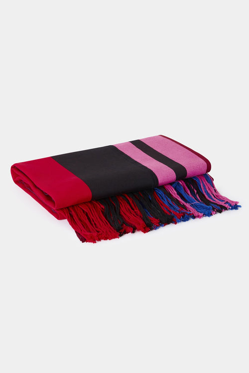 Cristobal Throw - Red and Blue