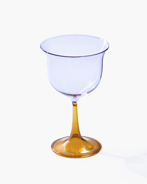 Cosimo Wine Glasses, Violet-Amber, set of 4