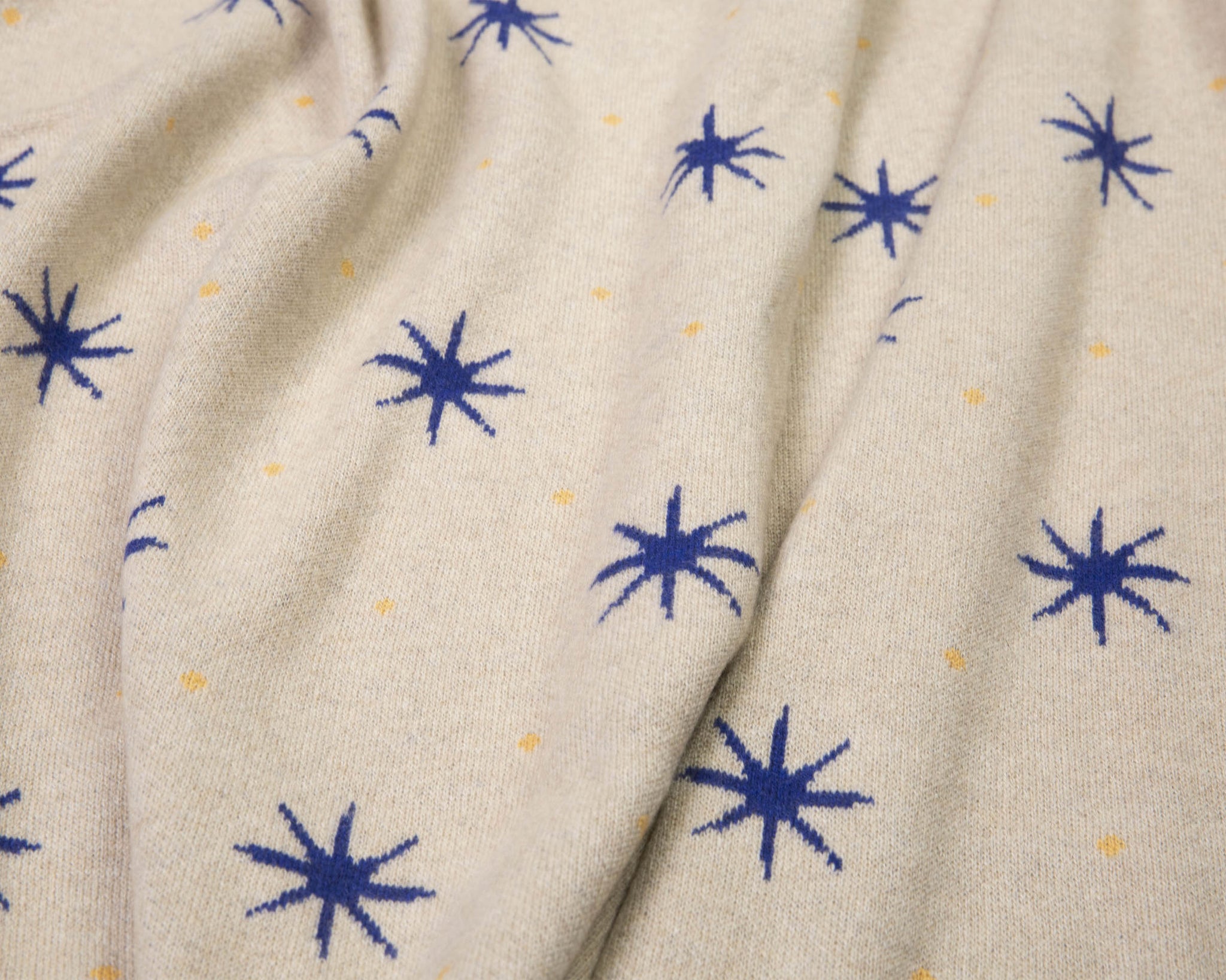 Stars Blue Cashmere Blanket