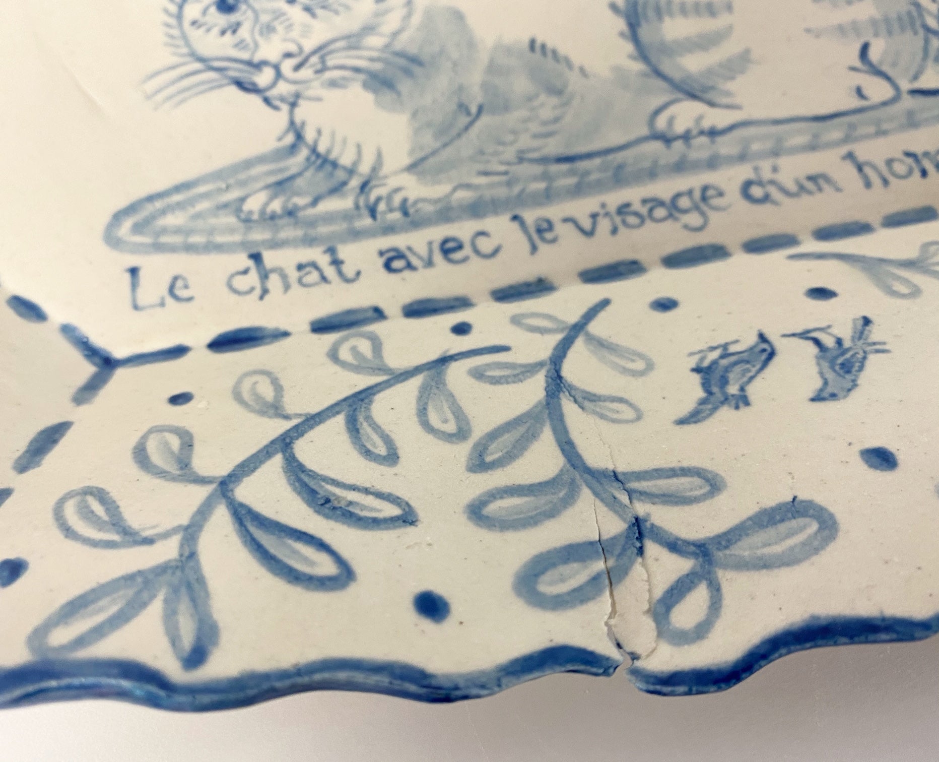 The Cat With Face of a Man (Misadventures) Tray