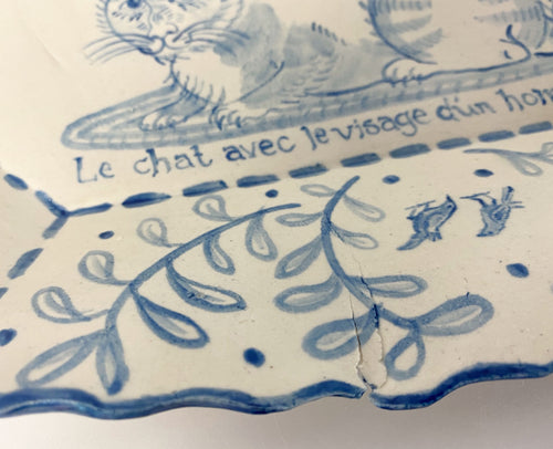 The Cat With Face of a Man (Misadventures) Tray