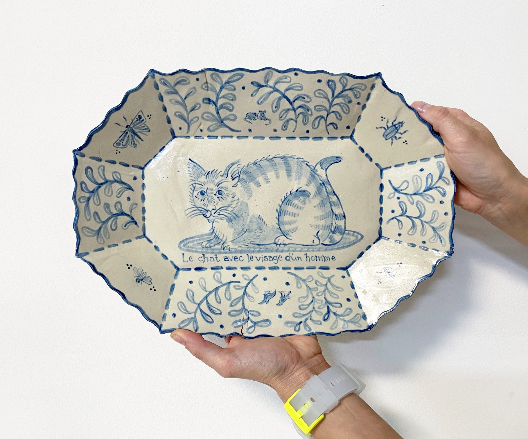 The Cat With Face of a Man (Misadventures) Tray