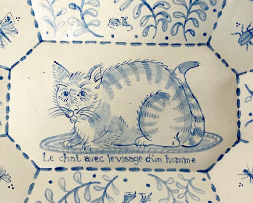 The Cat With Face of a Man (Misadventures) Tray