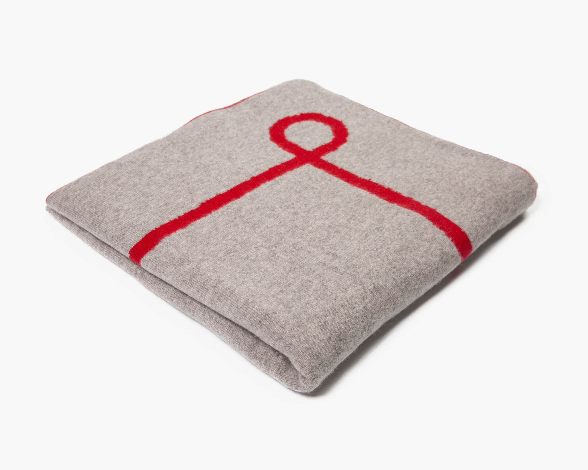 Crimson Cashmere Blanket