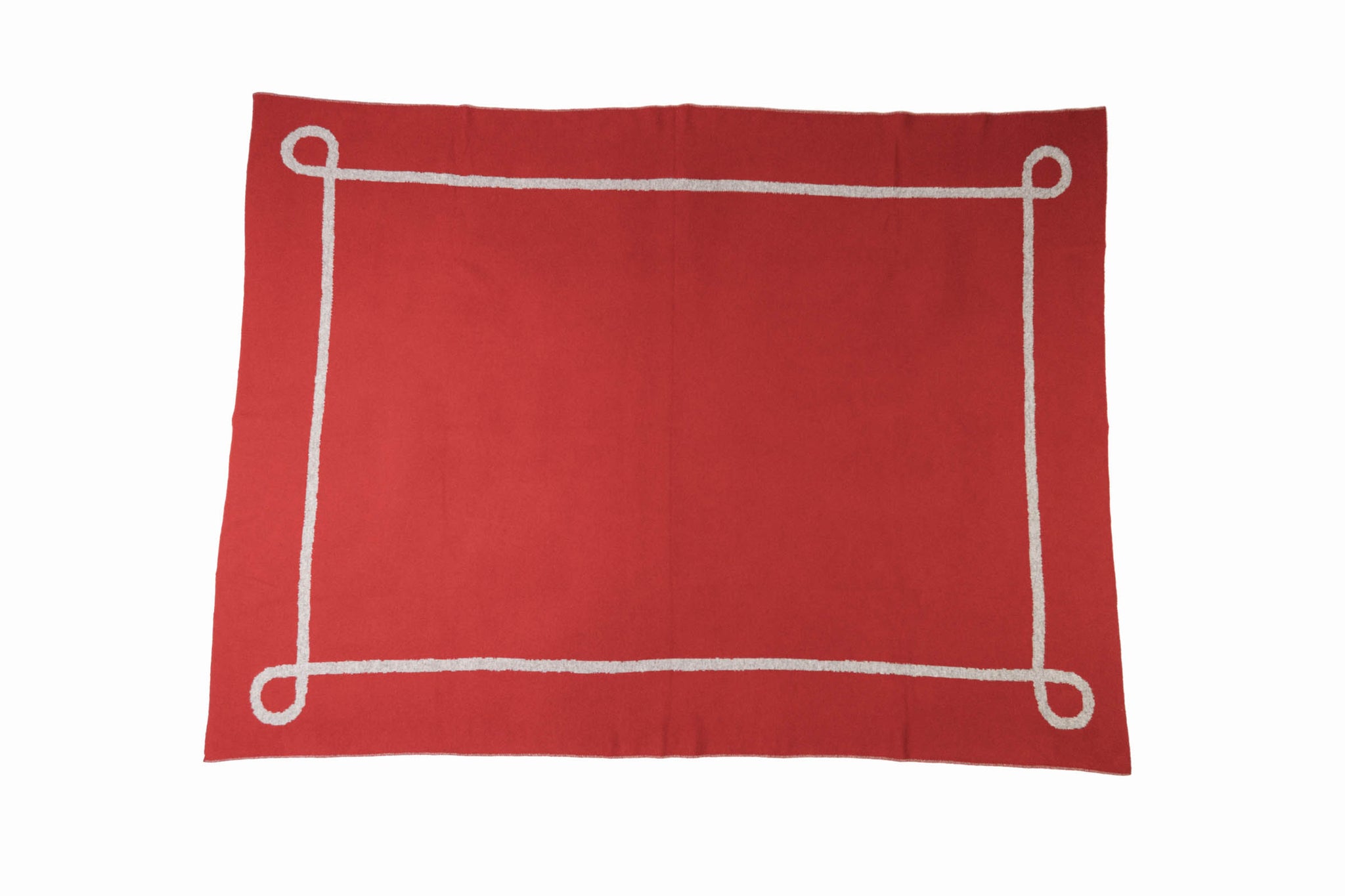 Crimson Cashmere Blanket