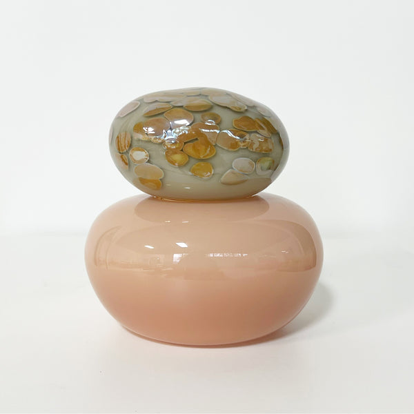 Bonbonniere Vase - Champagne Dark Sprinkles and Creamy Melon