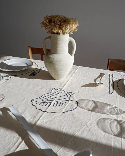 A House by the Sea Tablecloth - Forsyth Exclusive