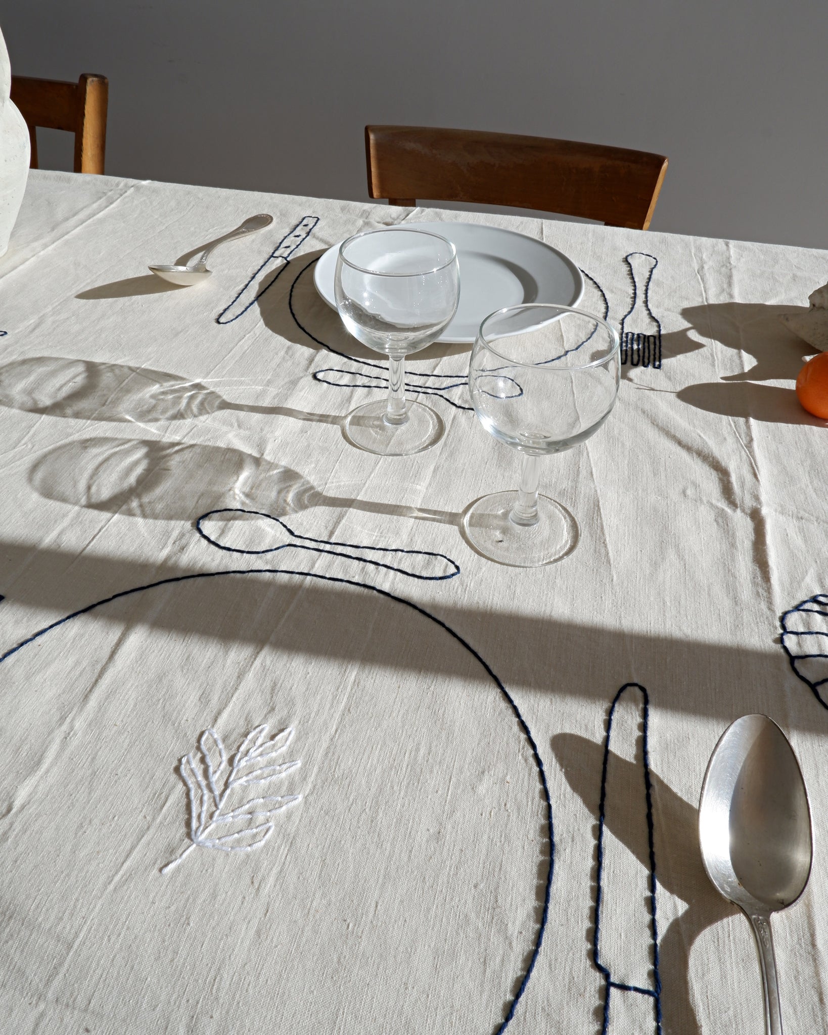 A House by the Sea Tablecloth - Forsyth Exclusive