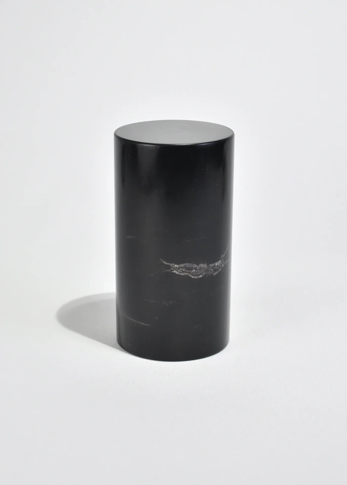 Cylinder Bookend - Black Onyx