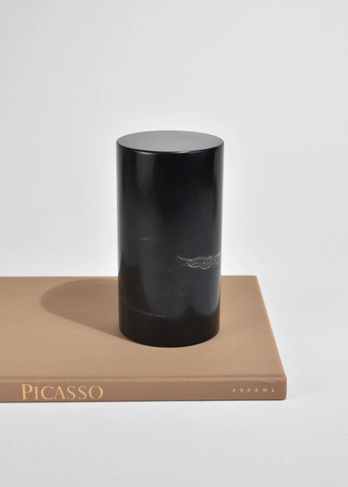 Cylinder Bookend - Black Onyx