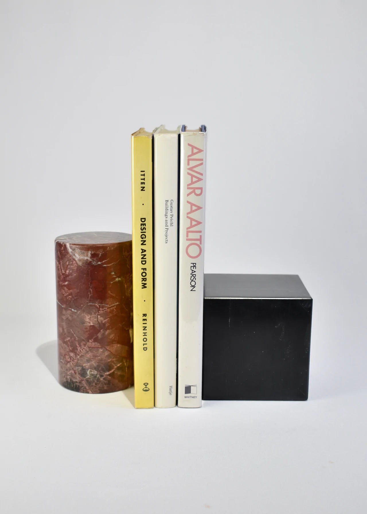 Cube Bookend - Black Onyx