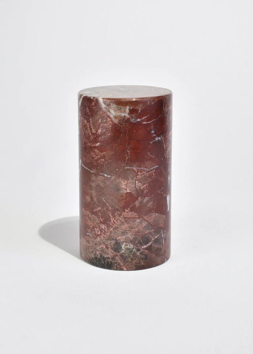 Cylinder Bookend - Red Jasper