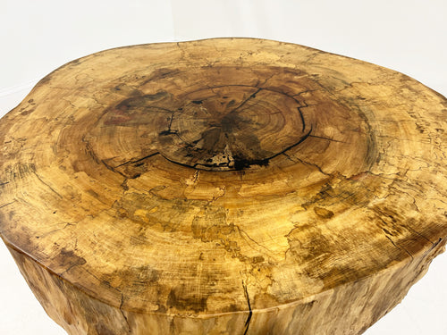 Sycamore Slab Coffee Table